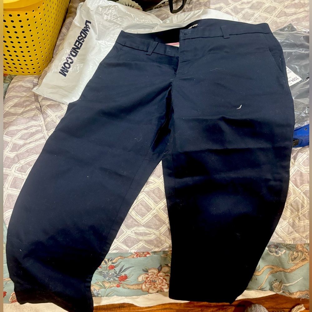 Lands End uniform pants